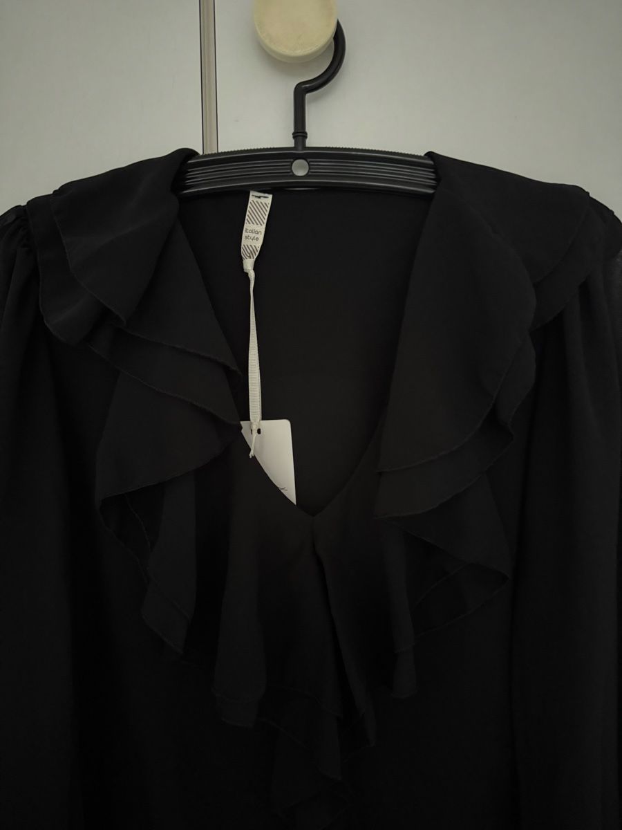 Camicette: Bluse, schwarz, Einheitsgrösse – Nuovo (secondo la descrizione) da Emmenbrücke venduto da Florentina27 4