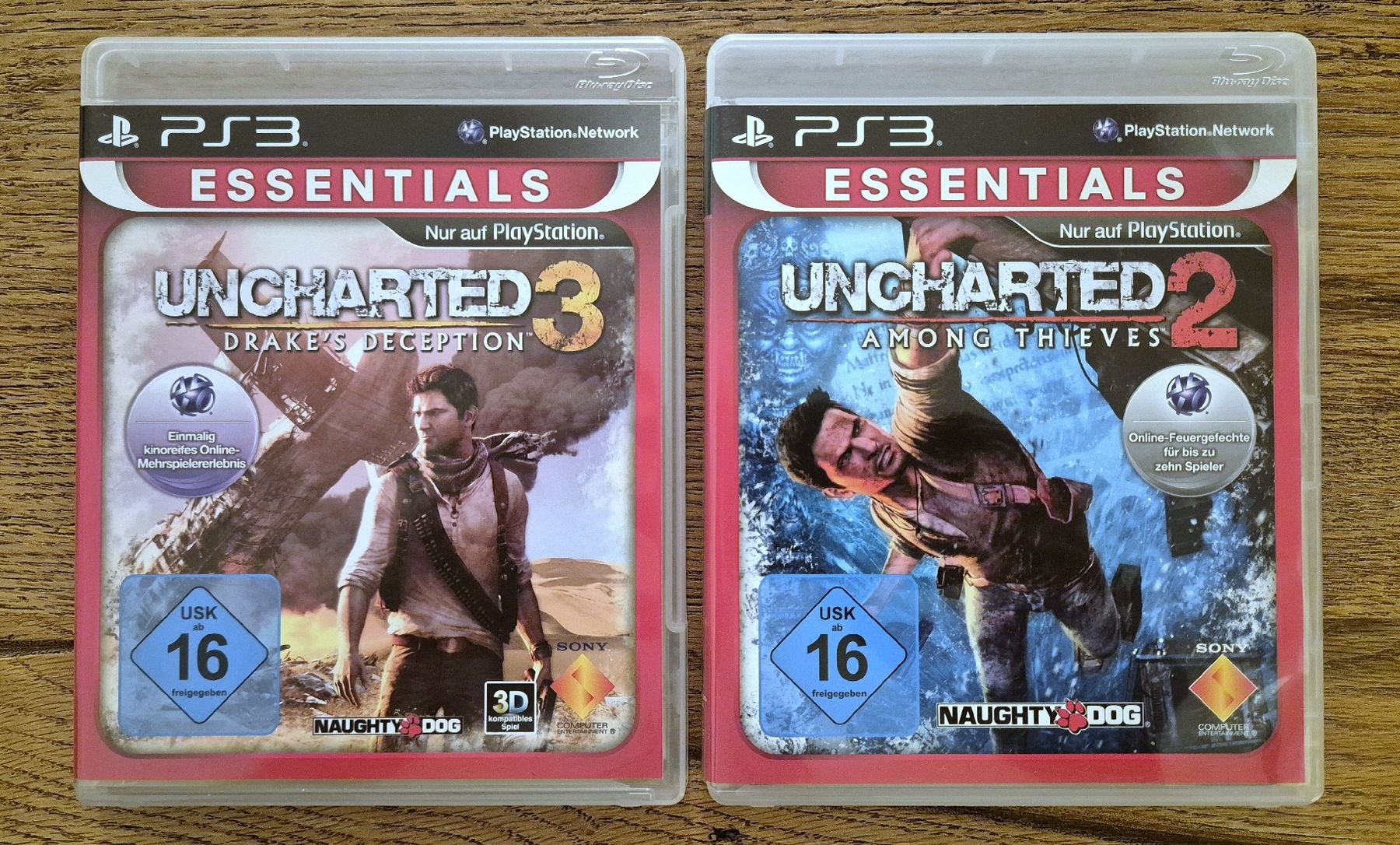 Giochi: Uncharted 2 + Uncharted 3 - PS3 – Nuovo (secondo la descrizione) da Au SG venduto da KonsoleWerk