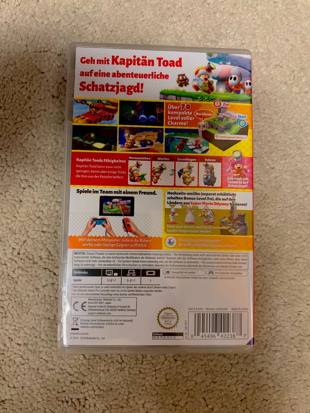 Nintendo Spiele: Captain Toad: Treasure Tracker – Nintendo Switch – Neu (gemäss Beschreibung) aus Rümlang von tschibie 1