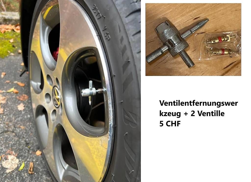 Altro per industria metallurgica: Ventilentfernungswerkzeug + Ventil – Usato da Luzern venduto da claiudiu