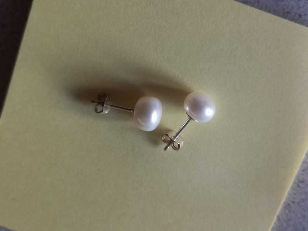 Orecchini pendenti & Orecchini a lobo: Perlen Ohrstecker Silber 925 – Nuovo e nell'imballaggio originale da Winistorf venduto da acreativ2 1
