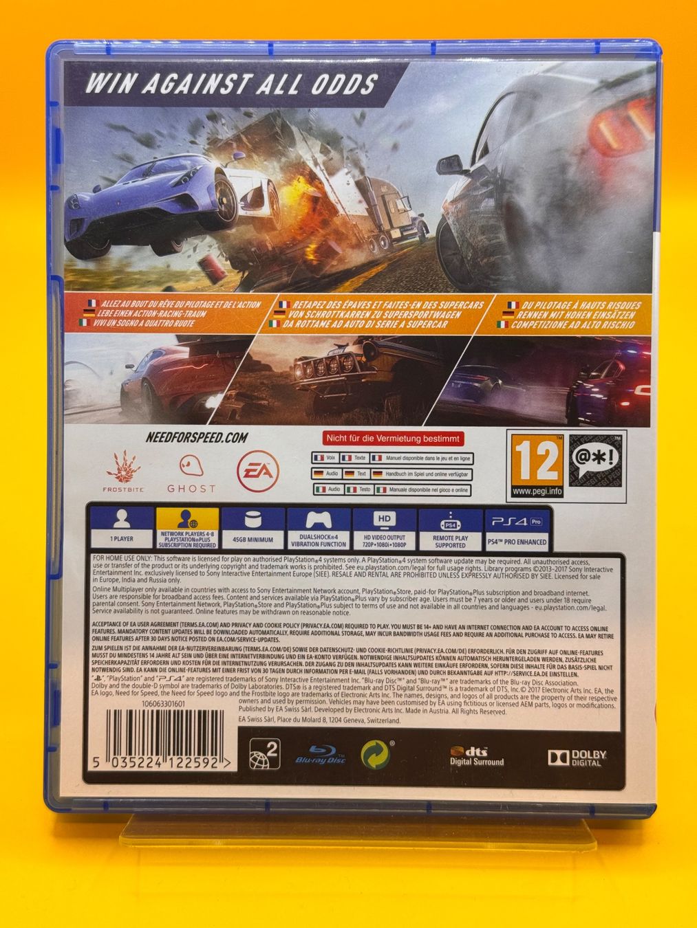 Sony Giochi: Need for Speed Payback PS4 – Usato da Oberwil b. Zug venduto da silver2024 1