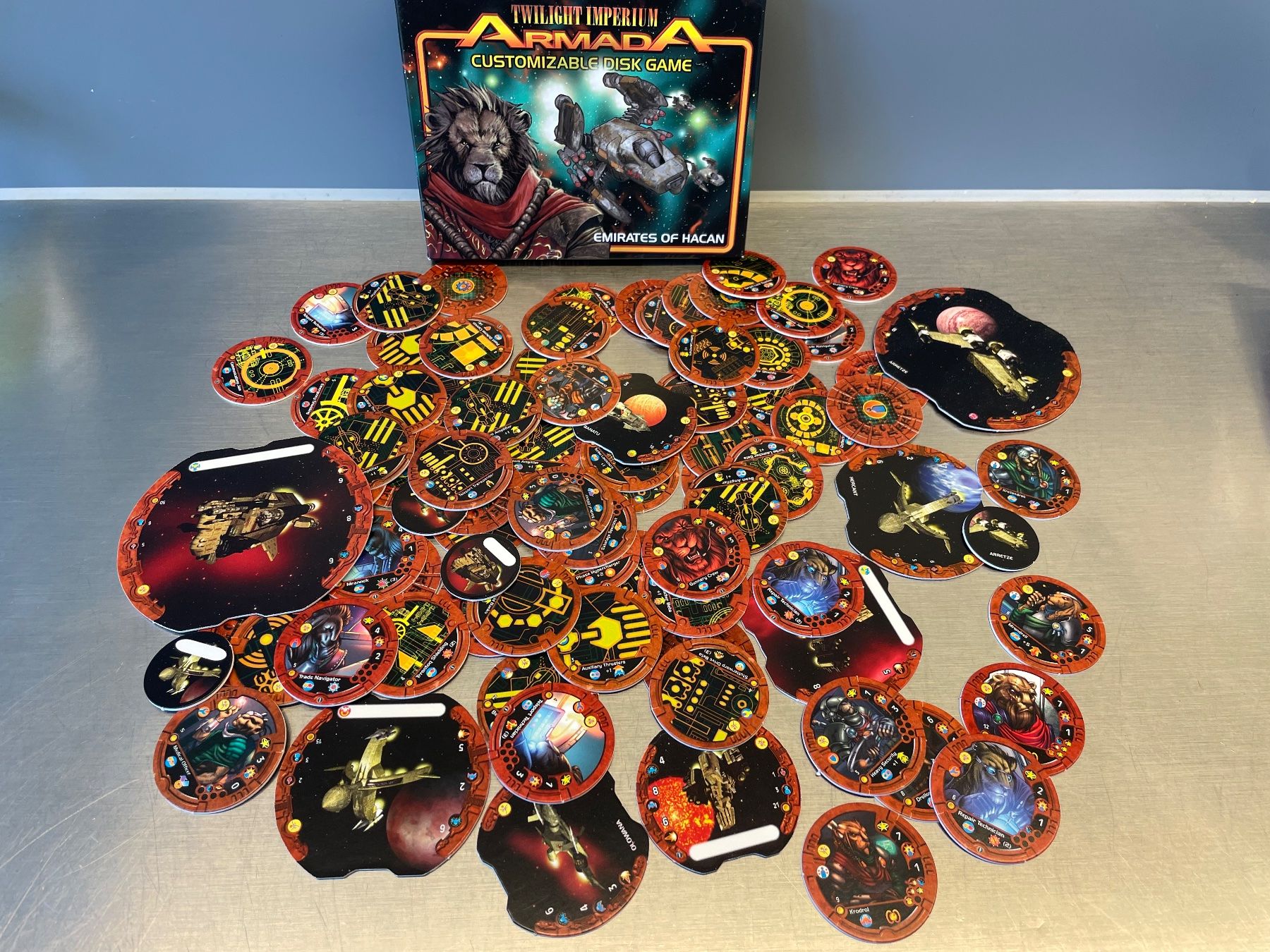 Giochi: TWILIGHT IMPERIUM ARMADA 4 Factions – Usato da Bern venduto da jcmda