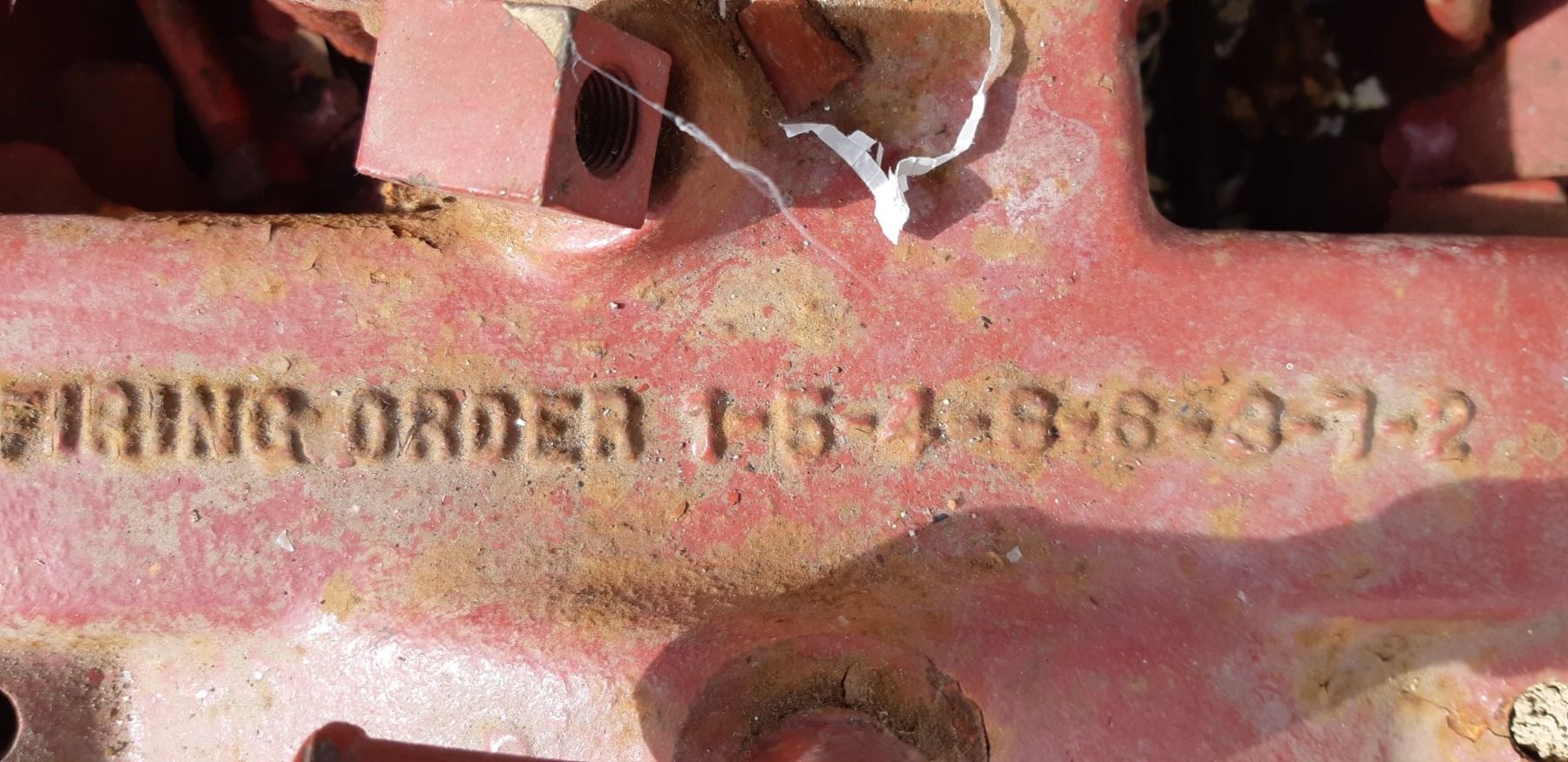 Ford Motori: Ford V8 Mercury 1956 Y Motor 292 oder 312 – Usato da Siselen BE venduto da saradiva2015 4