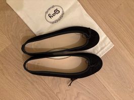 Day Ballerinas schwarz Wildleder 37 2x gebraucht
