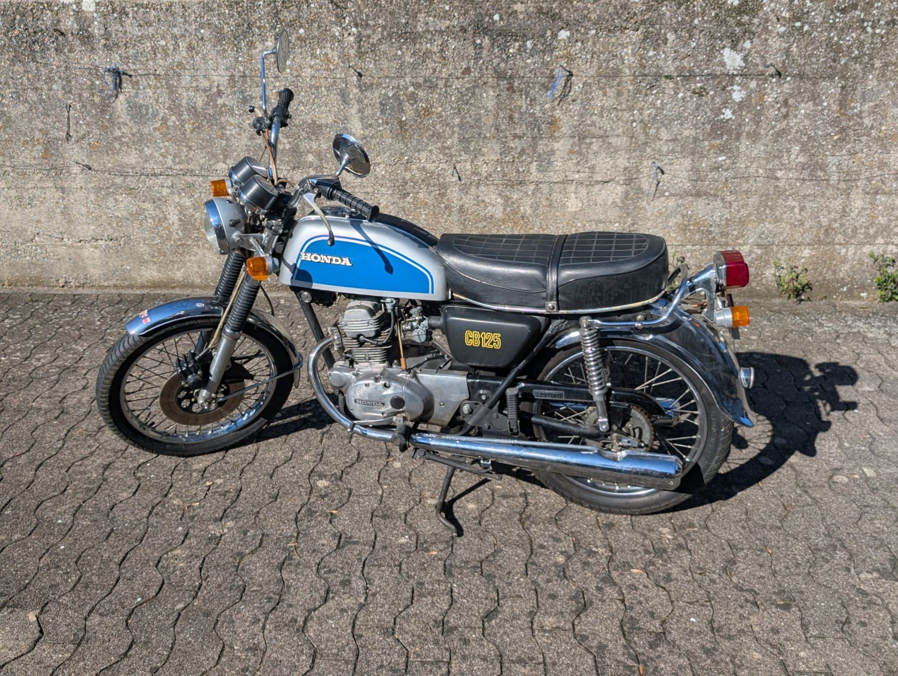 Honda Strasse: Honda CB 125 K Oldtimer – Gebraucht aus Wiezikon b.Sirnach von Romsche 1