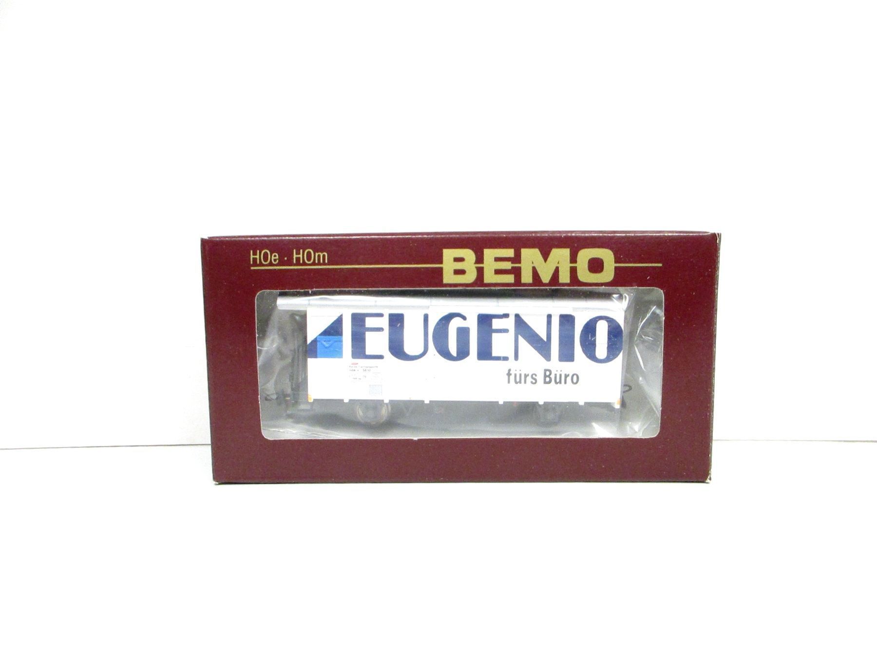 Bemo Modellini di ferrovie: Bemo H0m 2283 130 RhB Güterwagen EUGENIO LISTA – Nuovo e nell'imballaggio originale da Olten venduto da Heinrich875