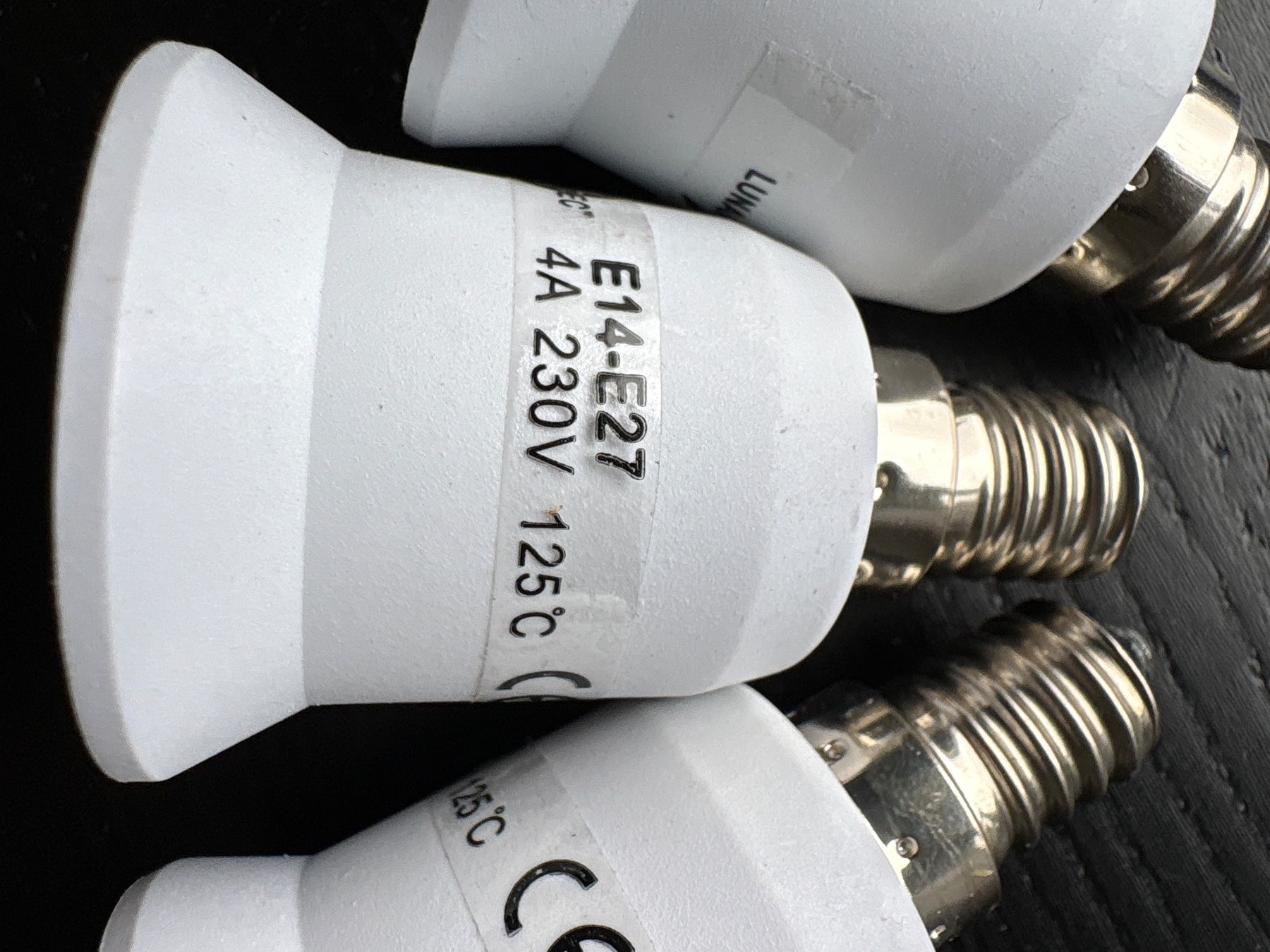 Unità & Adattatore: 3 Lampensockel-Adapter E14 auf E27 – Nuovo (secondo la descrizione) da Pfäffikon SZ venduto da Smile6870 2