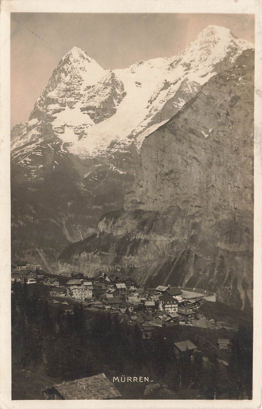 Cartoline postali: Murren – Usato da Biasca venduto da Blenio71