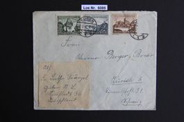 Brief Deutsches Reich 1940 Guben - Zürich           Los 6085