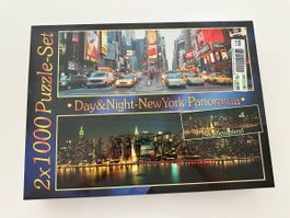 Puzzle Day&Night New York 2000 Teile (oder 2x1000 Teile)