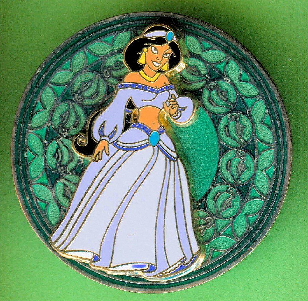 Disney Placchette & Badge: DISNEY  Prinzessin   JASMIN – Usato da Winterthur venduto da Sammleroase