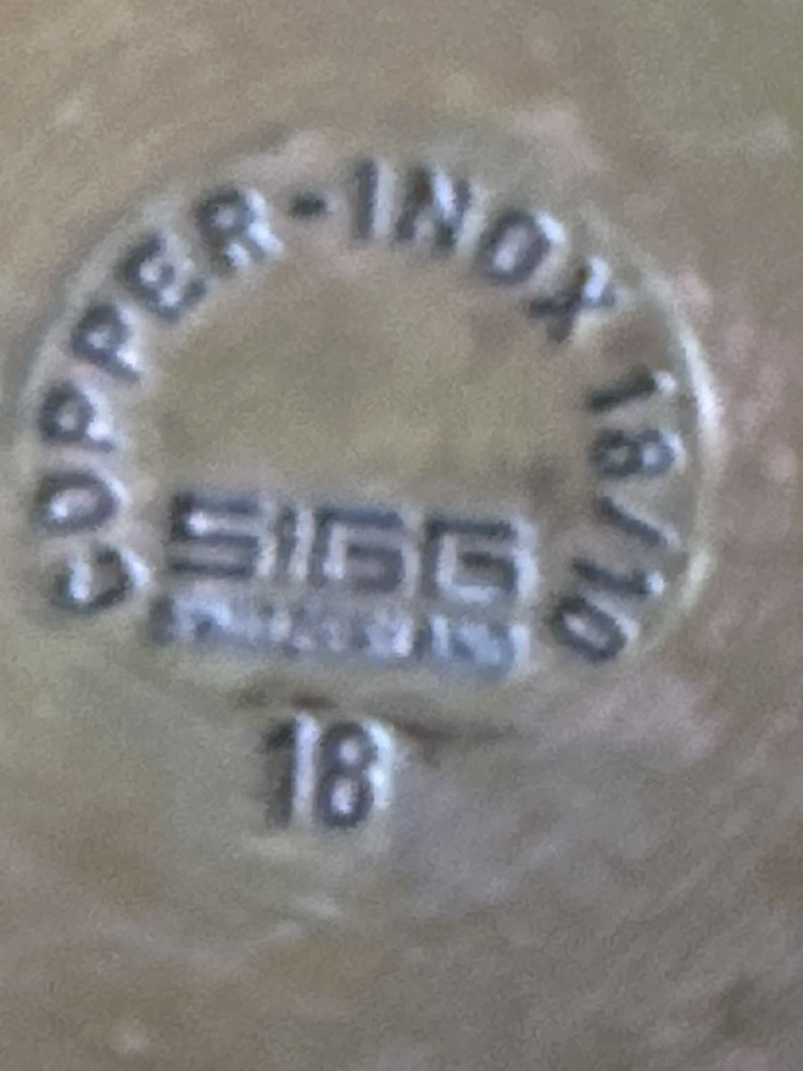 Sigg Töpfe: Kupfertopf mit Deckel SIGG mit Messinggriffen 18cm – Gebraucht aus Zürich von Chaeffeler 5