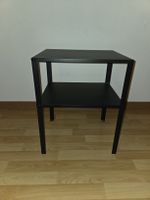 Beistelltisch schwarz zwei Ablagen guter Zustand