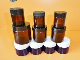 10 Glastiegel aus Glass Glastiegel 120/60/60/30 ml.