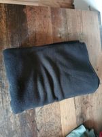 Fleecestoff schwarz ca 150x100cm