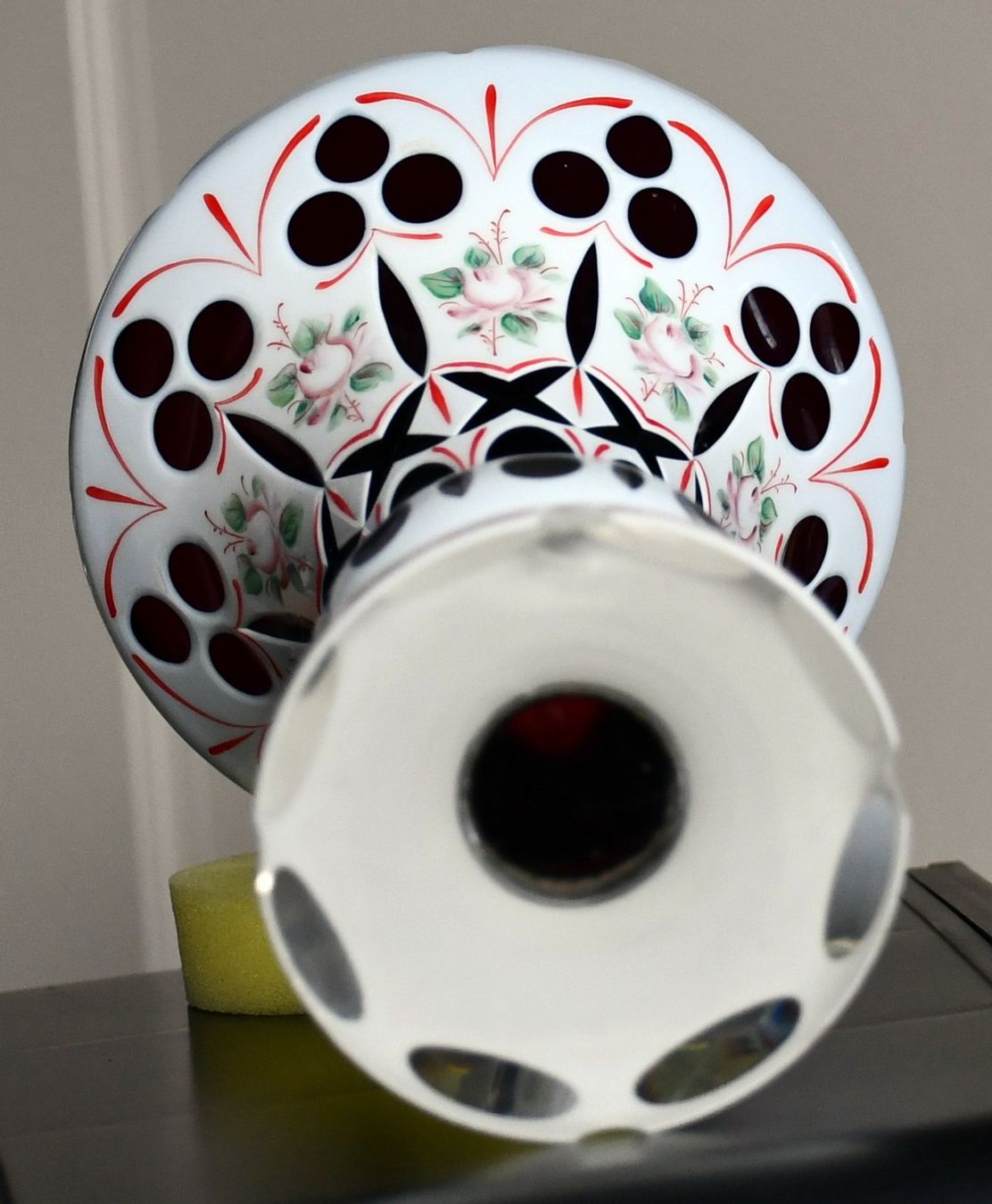 Vasi & Recipienti: Böhmische Vase 18 cm hoch – Usato da Rotkreuz venduto da salsanera 3