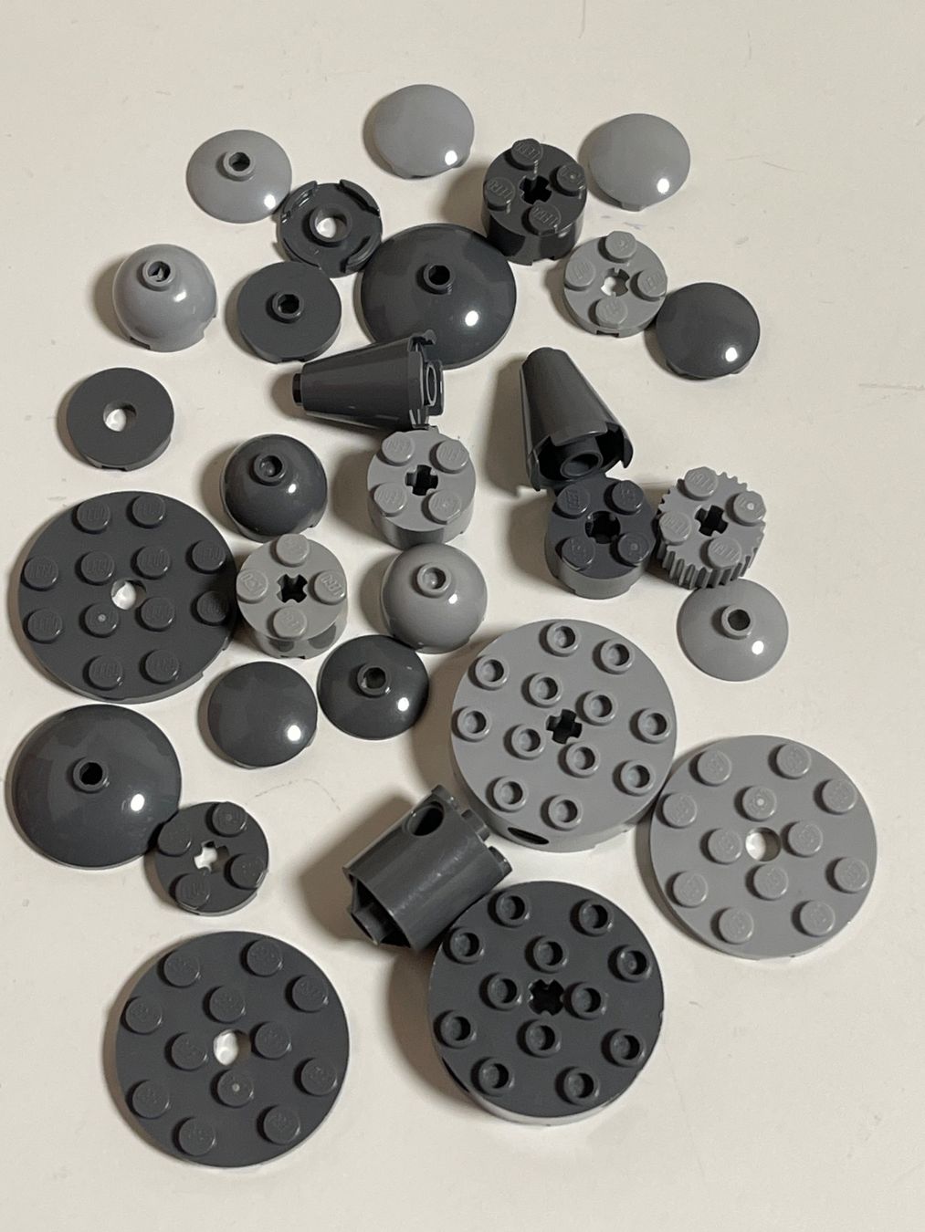 Lego Giocattoli: Lego Graue rundsteine – Usato da Gelterkinden venduto da cobra0110