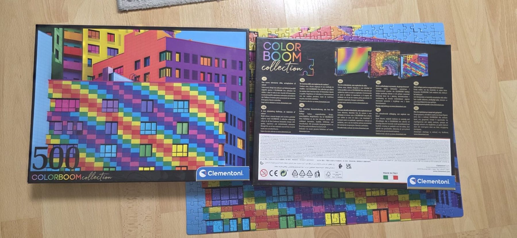 Clementoni Puzzle: Clementoni Color Boom Collection 500 Teile – Usato da Volketswil venduto da Daniel68ernst 1
