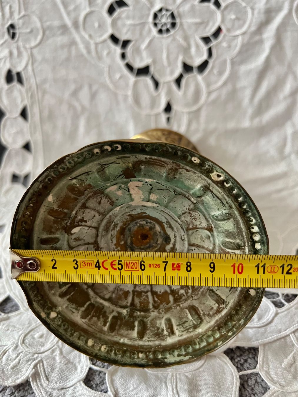 Portacandele: Antiker Messing Kerzenständer 21,5cm (1) – Usato da Frenkendorf venduto da Only1 9