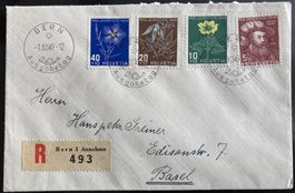 R-FDC Pro Juventute 1949 ET BERN, SBK 165 Fr.