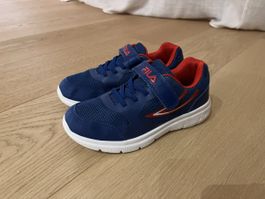 Fila blue/red sporty sneakers, size 33