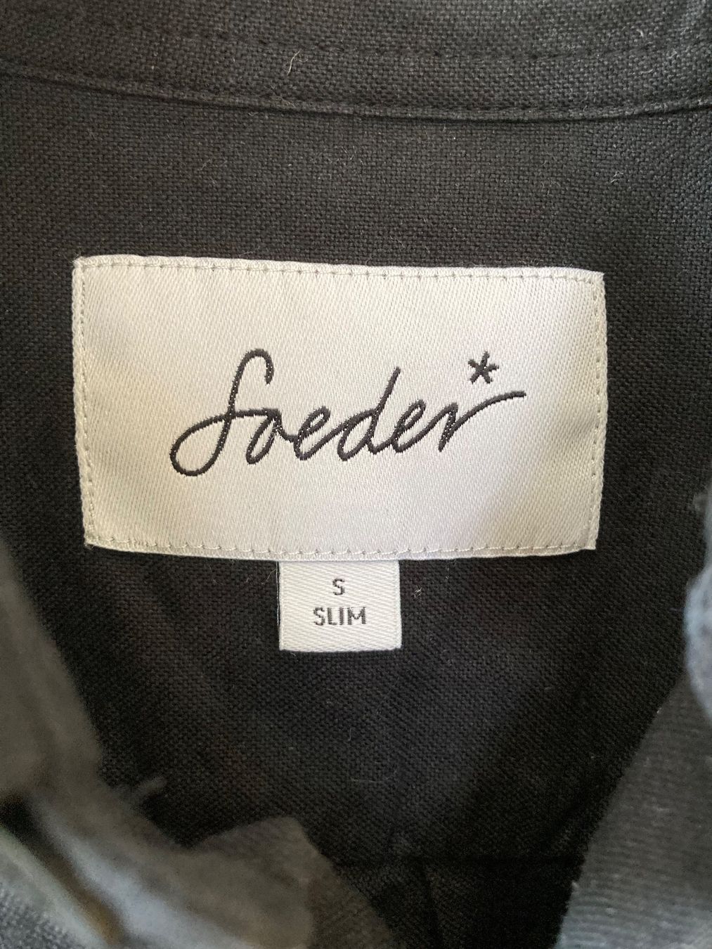 Hemden: Schwarzes Hemd von Soeder, Grösse S Slimfit – Neu (gemäss Beschreibung) aus Bern von katystrophal 5