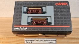 82378: Güterwagen-Set "Seitenentladewagen WIEBE", OVP, TOP!