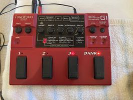 ToneWorks Korg Gitarren-Effektprozessor G1, Top Zustand!