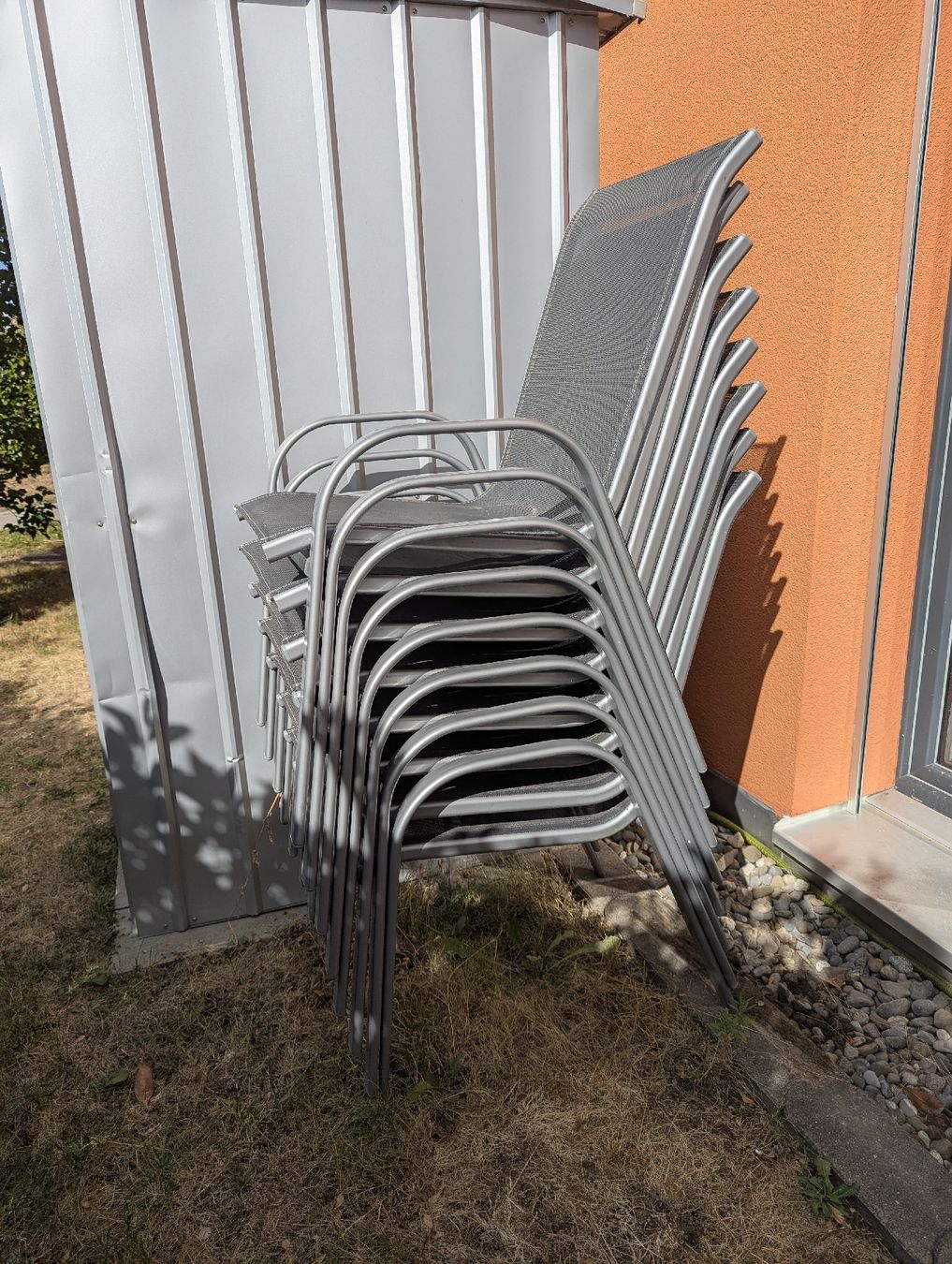 Stühle: Gartenstühle grau – Gebraucht aus Niederlenz von nikasch 2
