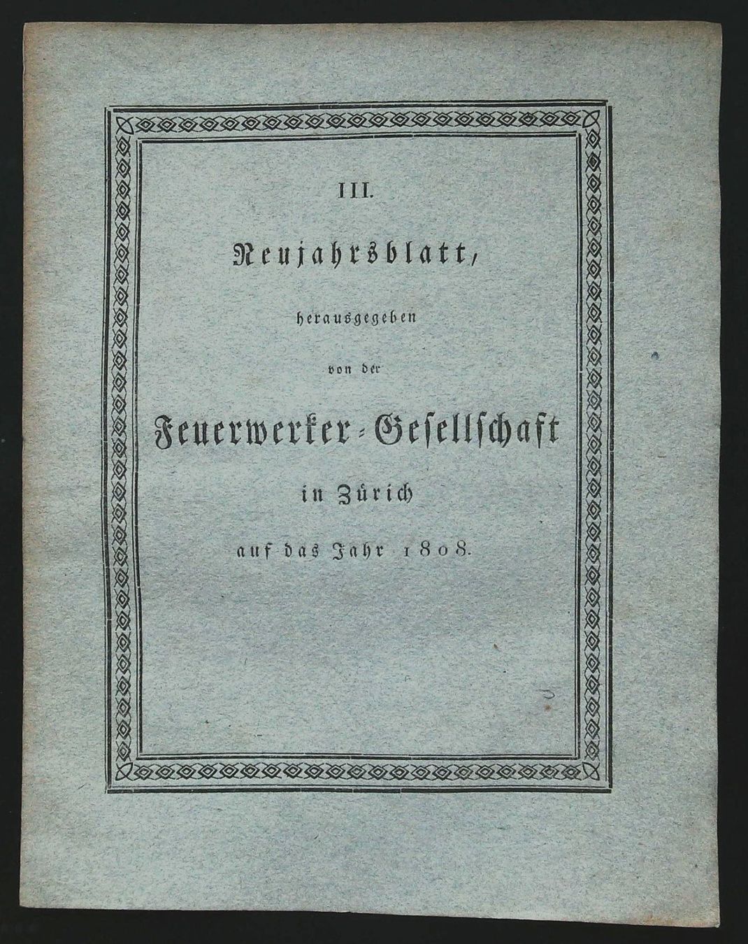 Libri: Brugg Baden Neujahrsblatt 1808 – Usato da Rafz venduto da Helvet32 2