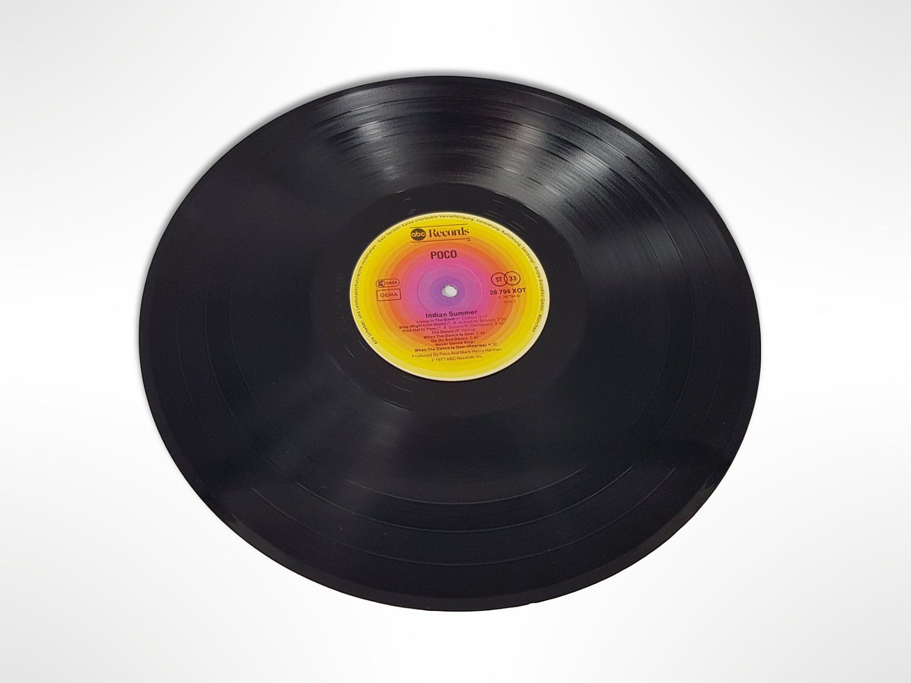 Dischi in vinile: Vinyl Poco - Indian Summer – Usato da Suhr venduto da Restwert_Suhr 4