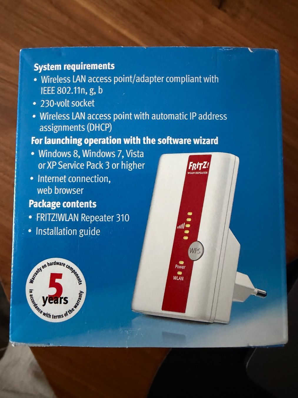 Wlan: FRITZ WLAN Repeater 310 NEU – Neu und originalverpackt aus Horgen von Auction-Kings 3