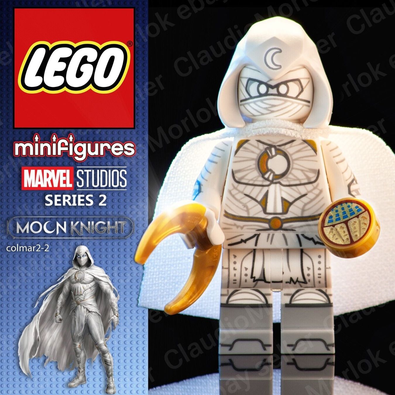 Lego Kit di costruzioni: LEGO MARVEL STUDIOS MINIFIGURE 71039 02 MOONKNIGHT SERIE 2 – Nuovo (secondo la descrizione) da Vezia venduto da Aquarius_Age