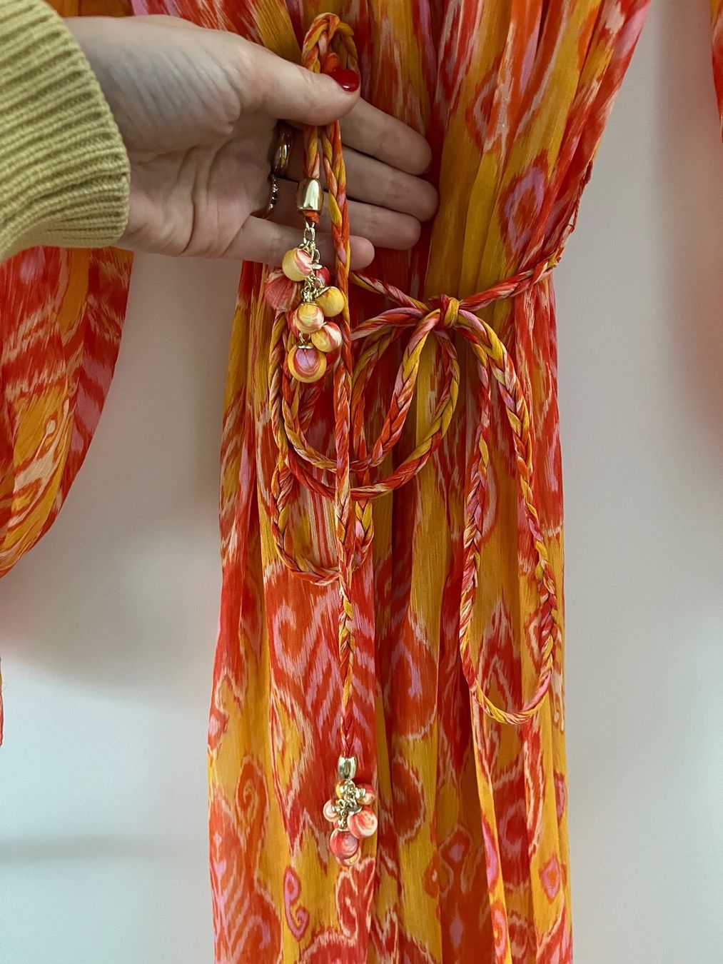 Zimmermann Vestiti: Zimmermann Seide Midi Kleid in Orange – Nuovo (secondo la descrizione) da Meilen venduto da Emma_321 5