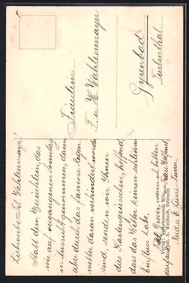 Cartes postales: AK Wila, Blick auf die Kirche – D'occasion à Berlin par bartko-reher 1