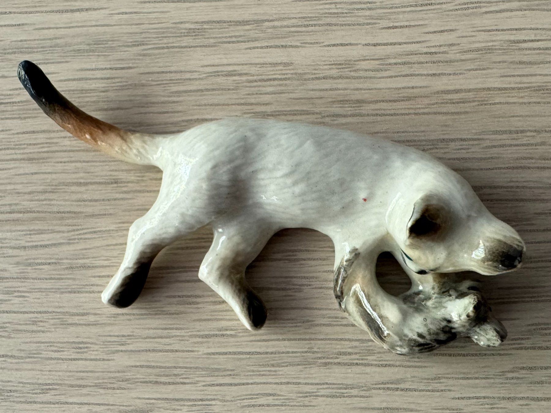 Statuette: Chat porcelaine - Klima - statuette – Usato da Genève venduto da Reveur 5
