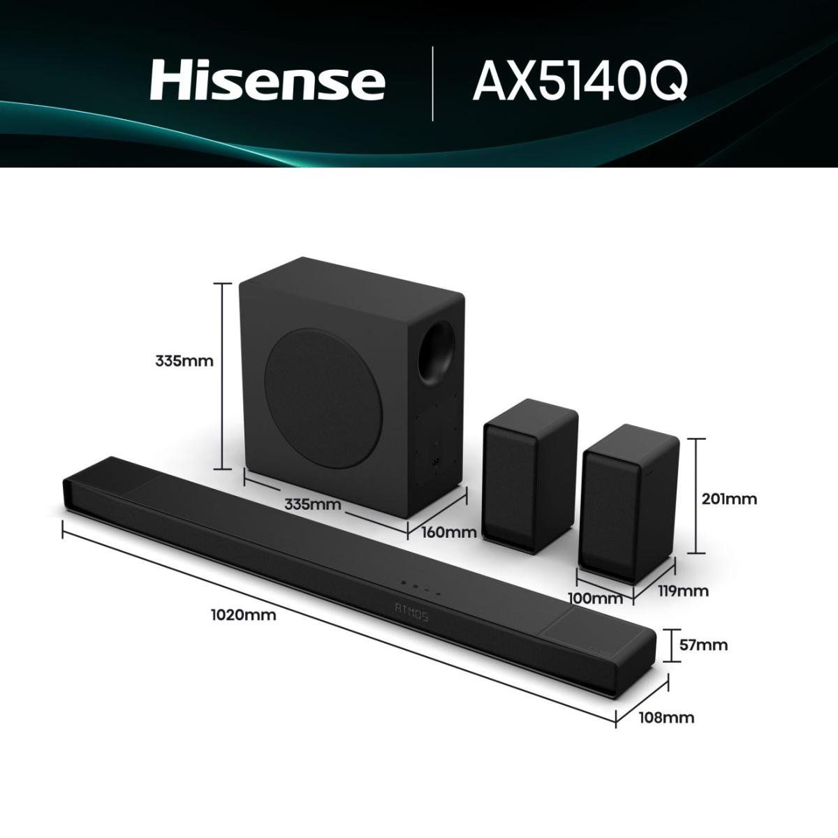 Casse acustiche: Hisense Soundbar AX5140Q - Neu – Nuovo e nell'imballaggio originale da Wallisellen venduto da Bagheera_ 3