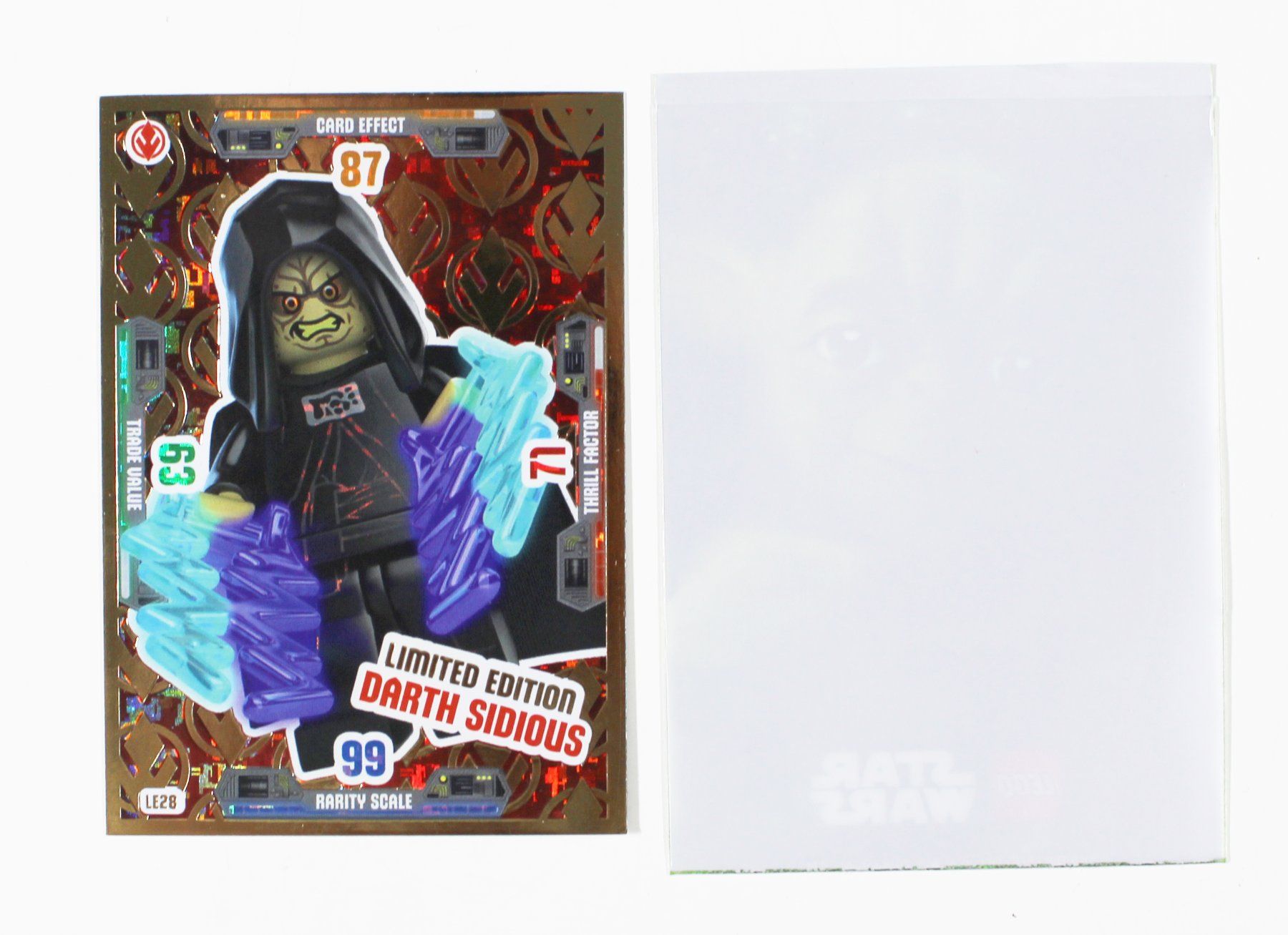 Star Wars Carte collezionabili: LEGO STAR WARS Serie 3/2022 LE28 DARTH SIDIOUS – Nuovo (secondo la descrizione) da Brüttisellen venduto da Collector-Corner 1