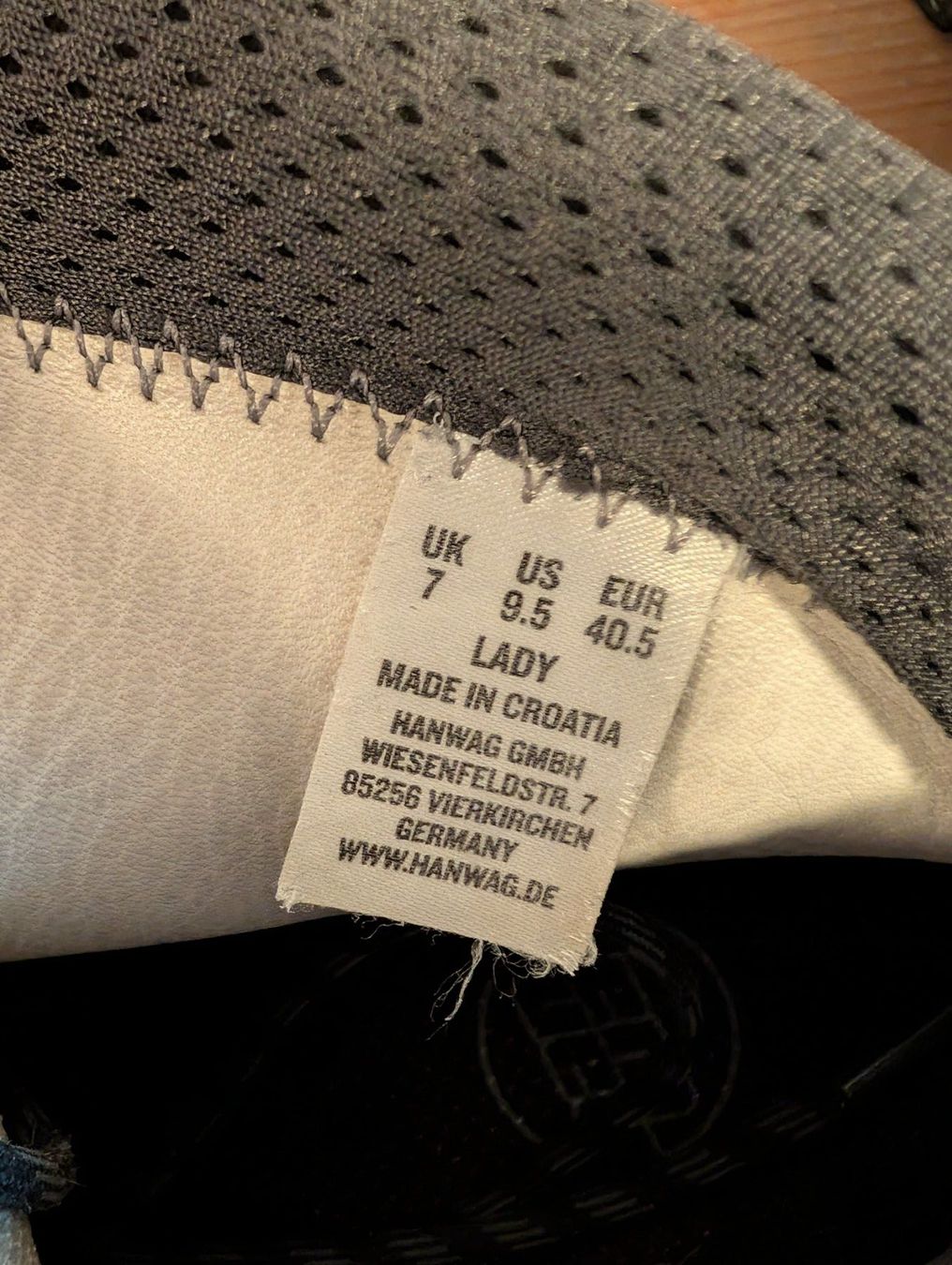 Hanwag Scarpe da donna: Hanwag Wanderschuhe Grösse 40.5 – Usato da Bauma venduto da Makinom 2