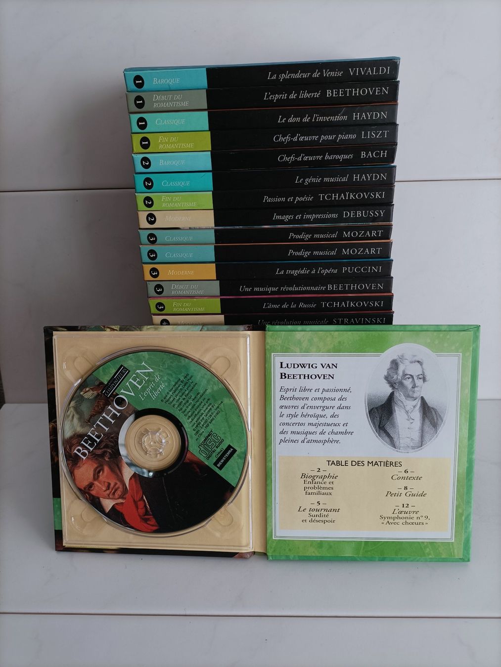 CD: CD Les grands compositeurs Beethoven l'esprit de liberté – Usato da crans montana venduto da AB3963 1