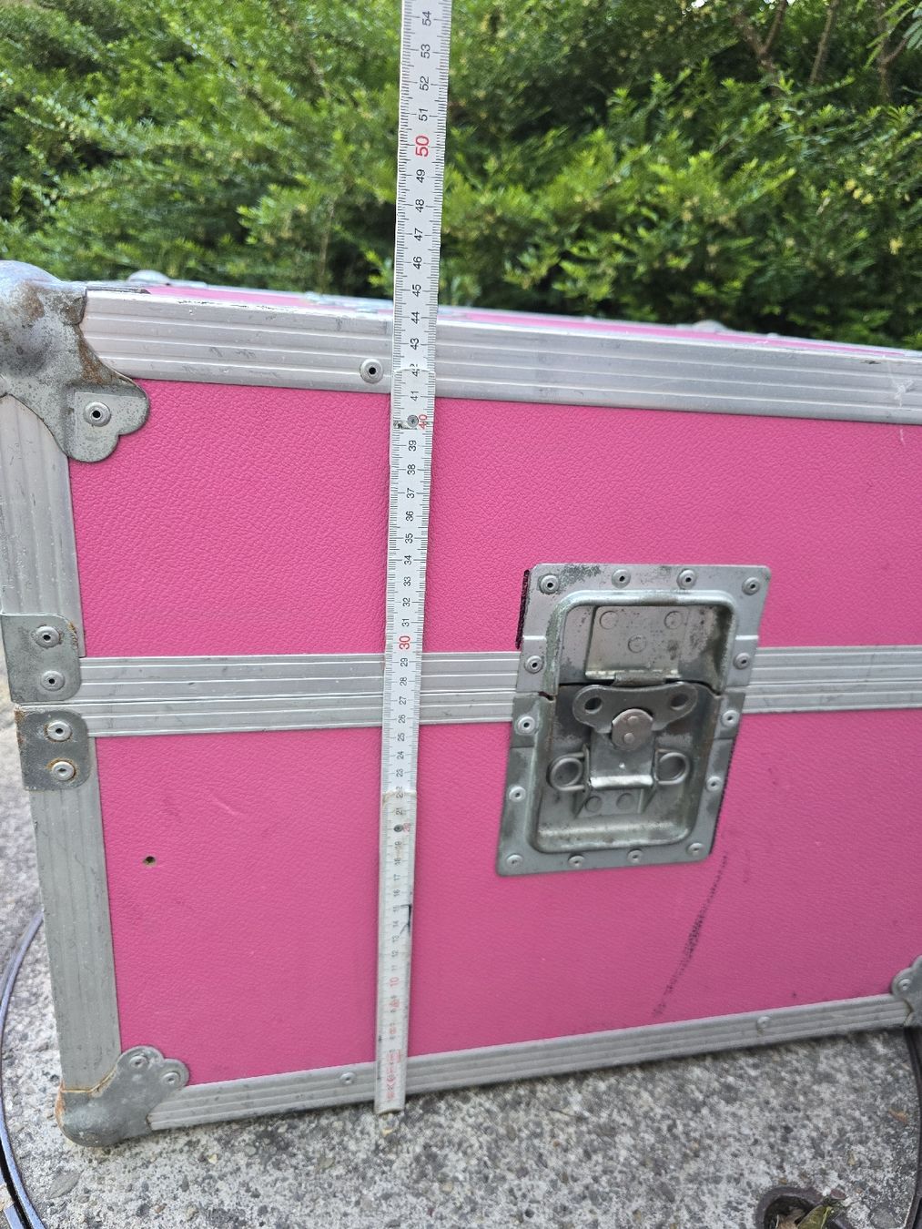 Transportkisten: Pinke Flightcase, stabile Transportbox, 51x44x57cm – Gebraucht aus Uster von DuVaekkedeMig 6
