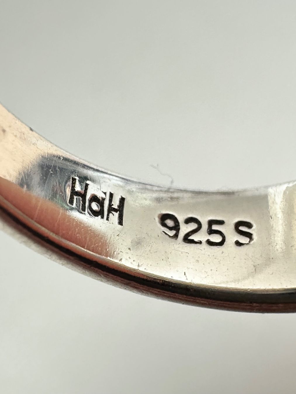 Anelli: Vintage 925 Silber Ring, Hans Hansen: 56-57 – Usato da Onex venduto da Antiqueshow 5