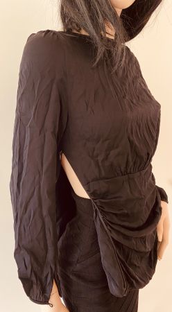 Bluse Black Viscose