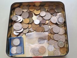 Lot Ausländische Münzen Geld pièces de monnaies étrangère 2