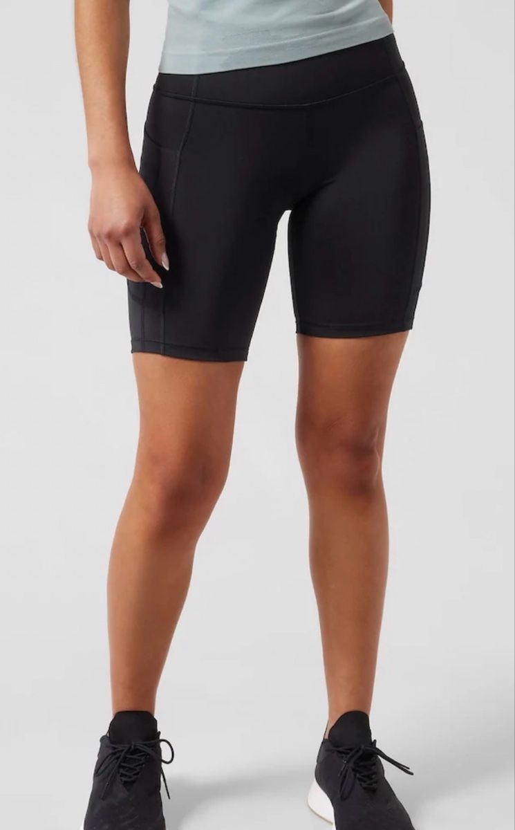 Leggings: Athleta Ultimate Stash 7" Short black size S – Neuf (Voir description) à Zürich par Benutzername-B