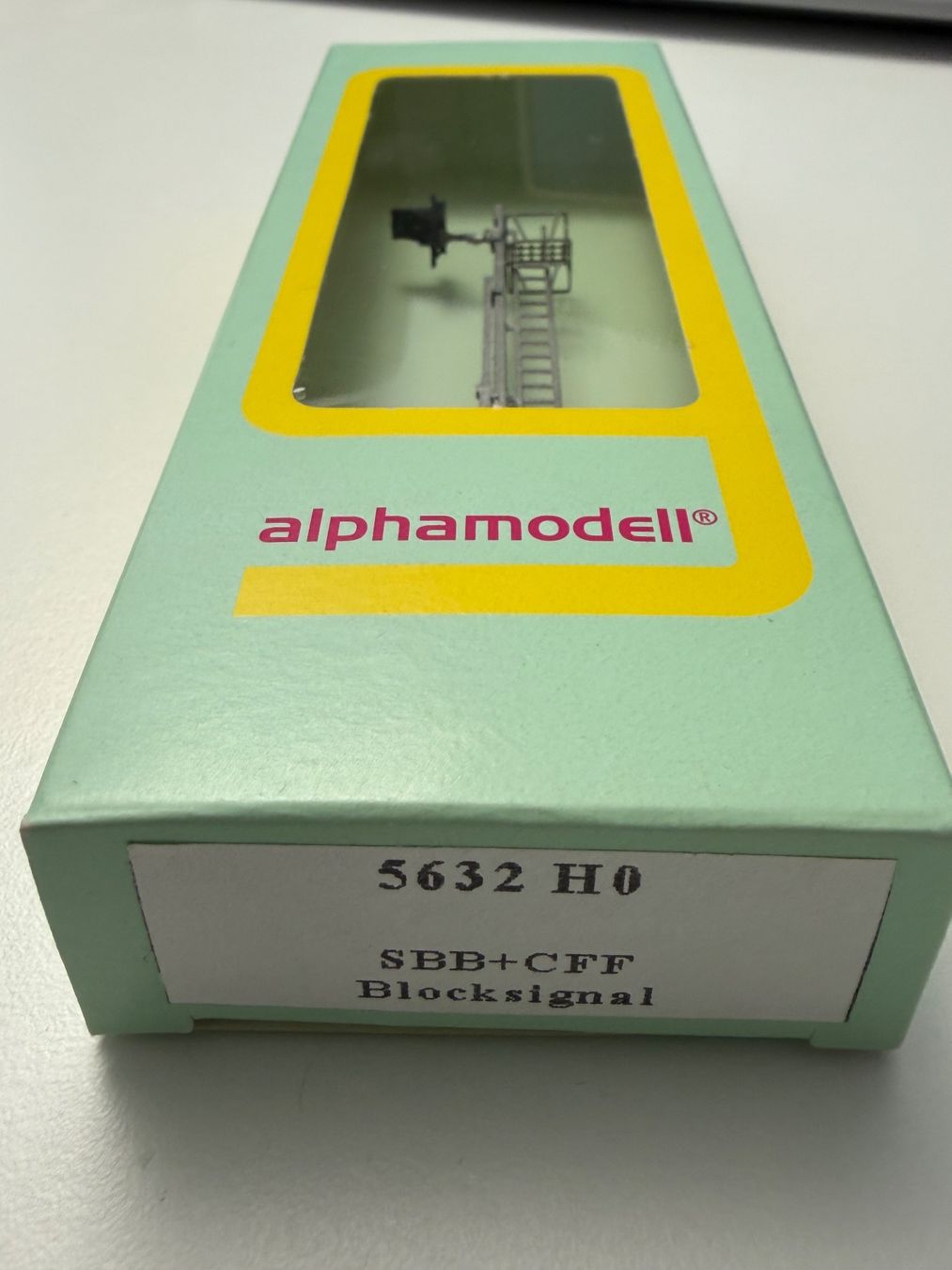 Modellini di ferrovie: Alphamodell 5632 SBB CFF Blocksignal HO – Usato da Jonschwil venduto da sutfra12 3