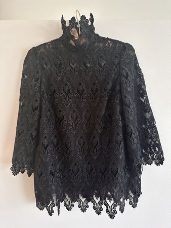 Dolce Gabbana lace blouse xs