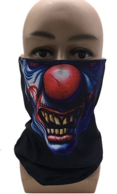 Foulard & Sciarpe: Bandana snood - Face clown – Nuovo e nell'imballaggio originale da Roche VD venduto da Octave75