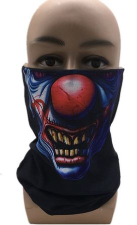 Bandana snood - Face clown
